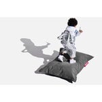 Fatboy Junior Canvas Recycled puff, gris carbón, imagen extra