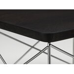 Vitra Eames LTR Occasional table, dark oak - stainless steel, extra image