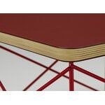 Vitra Eames LTR Occasional table, dark brick linoleum - Eames classic red, extra image