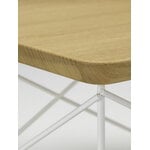 Vitra Table d'appoint Eames LTR, châtaignier - blanc, image extra