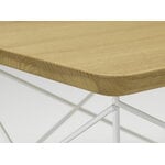 Vitra Table d'appoint Eames LTR, châtaignier - blanc, image extra