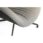 HAY About A Lounge Chair AAL81 Soft Duo, black-Remix852-Steelcut Tri