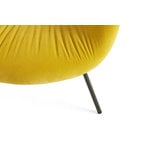 HAY About A Lounge Chair AAL87 Soft, svart - Lola yellow