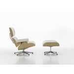 Vitra Eames Lounge Chair & Ottoman, new size, chestnut - Nubia cream/sand, extra image