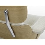 Vitra Eames Lounge Chair & Ottoman, new size, chestnut - Nubia cream/sand, extra image