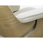 Vitra Eames Lounge Chair & Ottoman, new size, chestnut - Nubia cream/sand, extra image