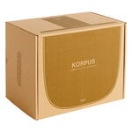HAY Korpus shelf S, 1 hook, brown