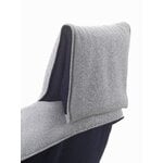 Vitra Bascule Highback duo-tone nojatuoli, pyörivä, musta -Cento l. lavender-blue, näkymä 3