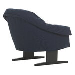 Vitra Poltrona lounge Bascule Lowback, rovere nero - Hola blu scuro, vista 4