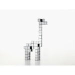 Vitra Panton Cubes Giraffe figurine, chrome, view 4