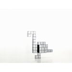 Vitra Panton Cubes Flamingo figurine, chrome, view 4