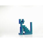 Vitra Panton Cubes Cat figurine, duo-tone blue, view 4