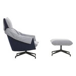 Vitra Bascule rahi, musta - Cento light lavender, näkymä 3