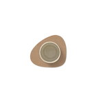 LIND DNA Tappeto in vetro Curve, nougat Pelle Corduroy, immagine extra