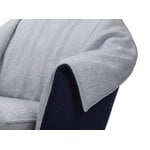 Vitra Bascule Highback duo-tone nojatuoli, pyörivä, musta -Cento l. lavender-blue, näkymä 4