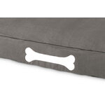Fatboy Doggielounge, groß, recyceltes Canvas Anthrazit, extrabild