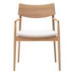 Karimoku Case A-DC02 dining armchair, chêne laqué - Hallingdal gris 65 0110, image extra