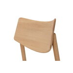Karimoku Case A-DC03 ruokapöydän tuoli, lakattu tammi - beige Maple 0222, tuotteen lisäkuva