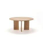 Karimoku Case A-DT03 dining table, round, 150 cm, lacquered oak, extra image