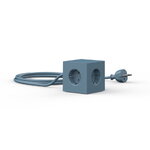 Avolt Square 1 USB extension cord, ocean blue