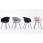 HAY About A Chair AAC27 Soft, noir - Lola navy