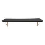 Carl Hansen & Søn AB019 työpöytä, 120 x 60 cm, valkoöljytty tammi - musta laminaatti - teräs, tuotteen lisäkuva
