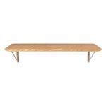Carl Hansen & Søn AB019 työpöytä, 120 x 60 cm, öljytty tammi - ruostumaton teräs, tuotteen lisäkuva
