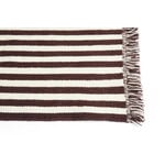 HAY Tapis en laine Stripes and Stripes, 200 x 60 cm, crème