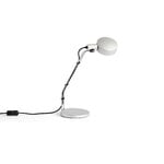 HAY Cupola desk lamp, clear anodised aluminium