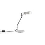 HAY Cupola desk lamp, clear anodised aluminium