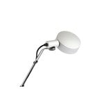 HAY Cupola desk lamp, clear anodised aluminium