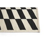 HAY Shift Kelim rug, black