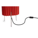 HAY Canelé table lamp, tomate red, view 5