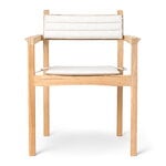 Carl Hansen & Søn AH502 Outdoor dining chair with armrest, teak