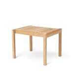 Carl Hansen & Søn AH901 Outdoor side table/stool, 59,5 x 48,5 cm, teak