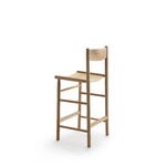 Nikari Akademia High bar chair, 65 cm, lacquered oak