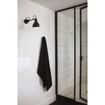 DCWéditions Lampe Gras 304 Bathroom wall lamp, round shade, black