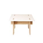 Eberhart Furniture Arnold coffee table, light concrete - light oak, extra image