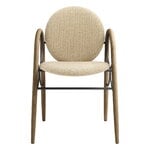 Brdr. Krüger Arkade dining chair, oiled oak - brass - Moss cream, extra image