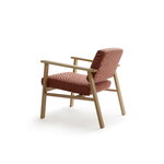 Nikari Archetyp Lounge chair, ash - red Steelcut Trio 636, extra image