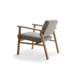 Nikari Archetyp Lounge chair, oak - grey Steelcut Trio 616, extra image