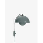&Tradition Flowerpot VP8 wall lamp, stone blue, view 5