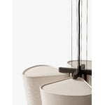&Tradition Bella SC115 chandelier, bronzed - soft canvas, view 5