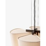 &Tradition Bella SC115 chandelier, bronzed - soft canvas, view 4