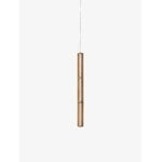 &Tradition Numbra TY1 pendant, tumbled aluminium - lacquered oak, view 7