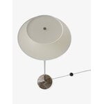 &Tradition Gio LN28 floor lamp, Emperador marble - dark chrome - ecru, view 3