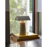 &Tradition Lampe de table portable Caret MF1, gris soie