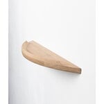 Aakjaer Furniture Arcus mensola, media, rovere oliato bianco, vista 3