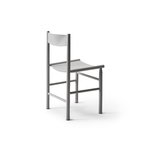 Nikari Akademia chair, painted grey