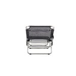 Fiam Amigo Outdoor sunbed, chrome - black, foldable, extra image